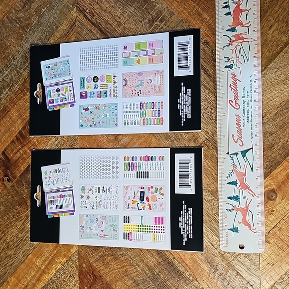 Let's Planner unicorn animal stickers books - Picture 4 of 7